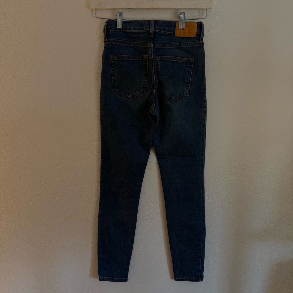 Everlane Dark Blue Women's Skinny Jeans - Picture 5 of 6